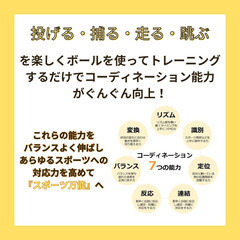 ボールコーディネーション教室　in 守山の画像
