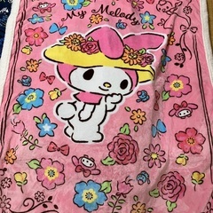 マイメロディ　薄い毛布