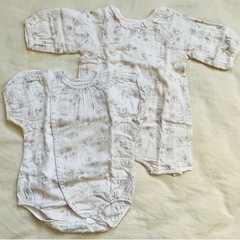 PG GAUZE 70 ロンパース2着セット