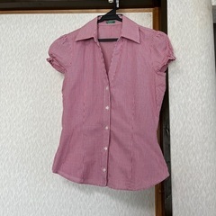 ギンガムチェックシャツ　（ベネトン）