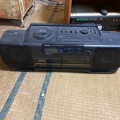 【動作未確認】ザ・平成　CDラジカセ