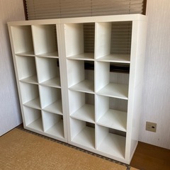 IKEA 収納　飾り棚　白　2個セットの画像