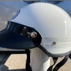 原付バイク用に　半キャップヘルメットはいかがですか？（中古）の画像
