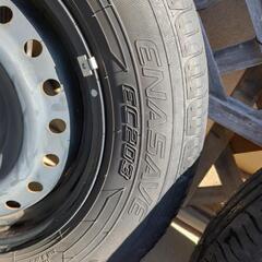 ダンロップ 145/80R13 ホイール＆タイヤ4本 軽自動車向け　ダイハツ純正ホイールの画像