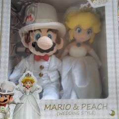 三英貿易 スーパーマリオオデッセイ マリオ ピーチ ウェディングセットの画像