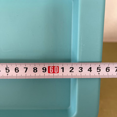 衣装ケース青、白2個セットの画像