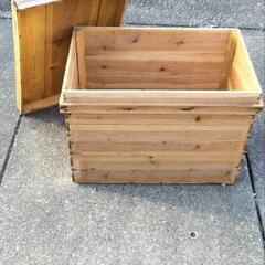 お茶箱　２個　無料