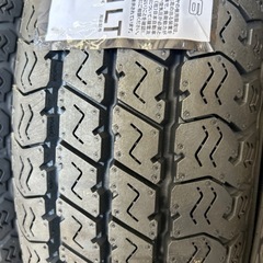 組み換え等全て込み　2025年製　新品　145/80R12 6PR サマータイヤ　軽トラック　軽バン　貨物　LT 車検対応　税込の画像