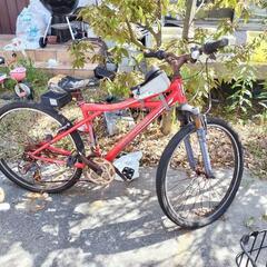 自転車 クロスバイク　ポンコツ　ボロボロ