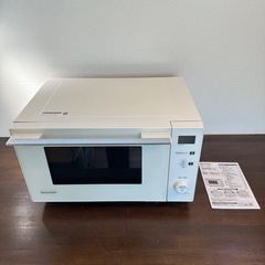 【美品】シャープ 2021年製電子レンジ  ホワイト！