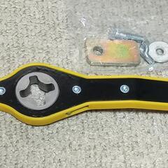 パンタグラフジャッキ用省力レバー

