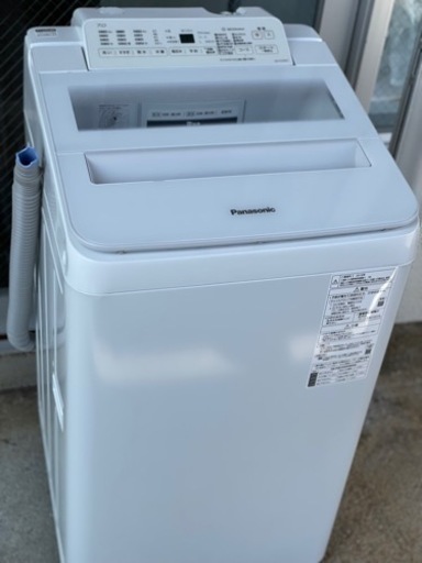 送料・設置込み可　洗濯機　7kg Panasonic 2019年