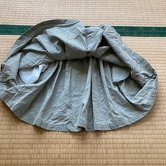 コーデュロイフリルスカート　130cm sizeの画像