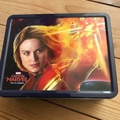 （新品未使用）キャプテンマーベル　缶バックの画像