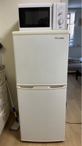 家電 キッチン家電 冷蔵庫電子レンジセット