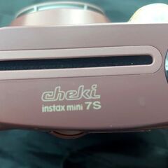 FUJIFILM instax mini7S チェキ チョコ INIS MINI 7S CHの画像