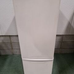 Panasonic パナソニック 2ドア ノンフロン冷凍冷蔵庫 168L（冷蔵124L、冷凍44L） NR-B17DW-W ホワイト 2020年製