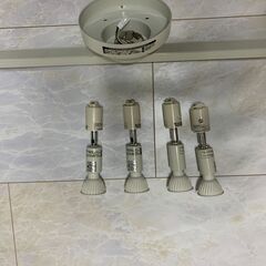 ダクトレール　電球4個付きの画像