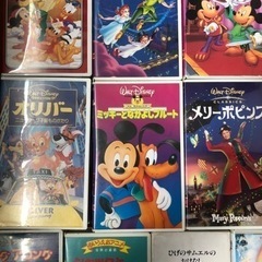 ディズニー計10本　オズの魔法使い　ジャックと豆の木　ヒゲのサムエルVHSの画像