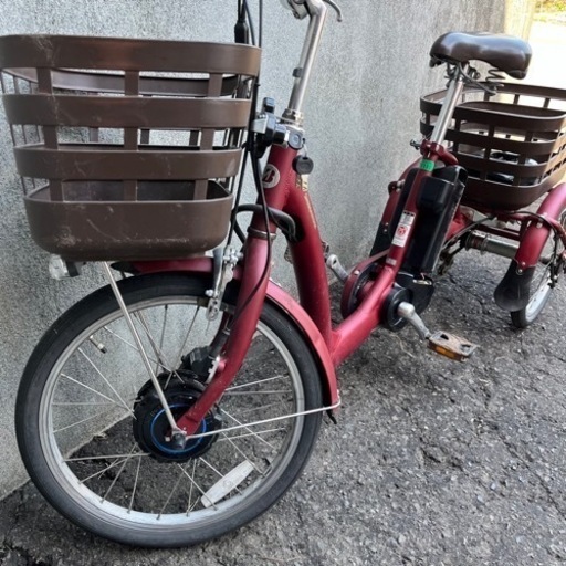 BRIDGESTONE FW0B40 三輪 電動 アシスト 自転車 20インチ フロンティア