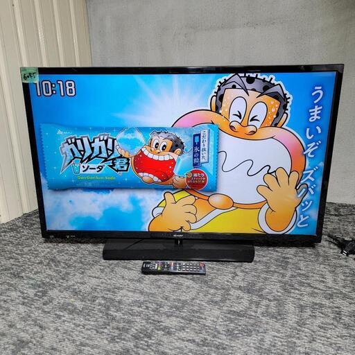 ‍♂️売約済み❌6045‼️配送設置は無料‼️高年式2018年製✨SHARP 40インチ 液晶テレビ