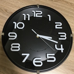 時計　掛け時計　リビング　キッチン　インテリア　ニトリ　ナチュラル