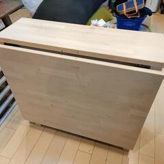 取り引き中）イケア　ノールデン　折り畳みテーブルの画像