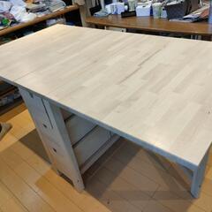 取り引き中）イケア　ノールデン　折り畳みテーブルの画像