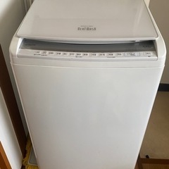 洗濯機　日立　ビートウォッシュ　BW-DV80F 2020年製
