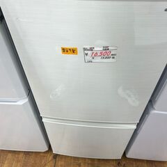 リサイクルショップどりーむ鹿大前店　No8898  SHARP冷蔵庫 137L 2018年製　2ドアタイプ　の画像