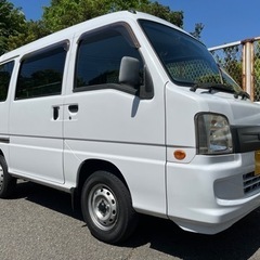 平成20年 サンバー バン TV1 ホワイト 2WD AT PS...