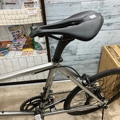 7/12 値下げ!!🚲超美品🚲FUJI BIKE フジ Helion R ヘリオン 20インチ ミニベロ  シルバー クロモリ🚲950の画像