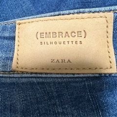 ZARA ザラ　ストレッチ　スキニーデニム　Ｓ〜Ｍの画像