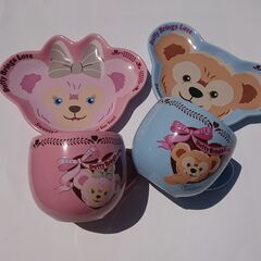 ☆未使用　ダッフィー＆シェリーメイ　マグ＆プレート