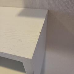 無印良品　壁につけられる家具箱　ライトグレー　の画像