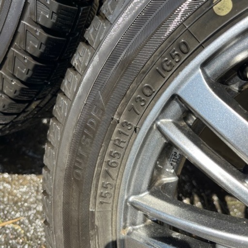 この時期だ.か•ら！安い！155/65R13 スタッドレス超バリ溝！！　