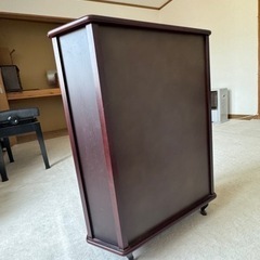 家具 収納家具 ガラスキャビネットの画像