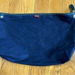 【2000円】オティアス　シュリンクレザー　トートバッグ　ネイビーの画像