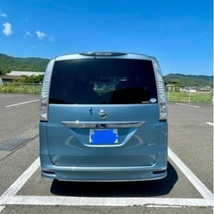 25年式、日産セレナ 希少装備 クロスギア S-ハイブリッド 防水シート車検令和6年7月29日の画像