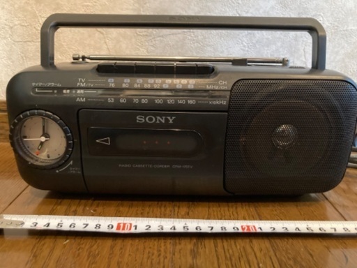 SONY ラジカセ　CFM  175TV 中古