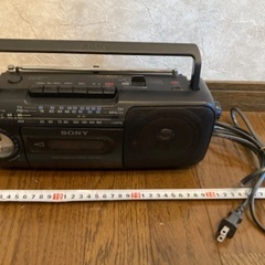 SONY ラジカセ　CFM  175TV 中古の画像