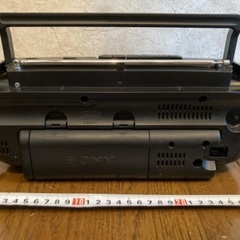 SONY ラジカセ　CFM  175TV 中古の画像