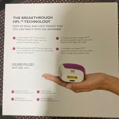 家庭用脱毛機　アイリスオオヤマ　epilata      の画像