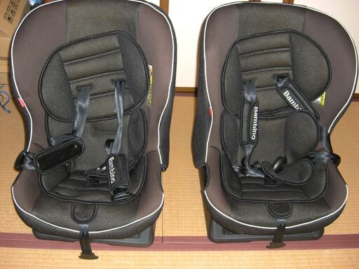 終了　　車用チャイルドシート2台、双子優先、（2台一括の値段）、