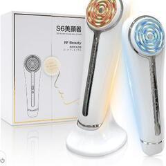 新品未使用美顔器 RF美顔器 イオン導出 イオン導入 超音波美顔...