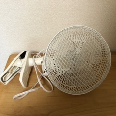 クリップ扇風機