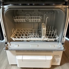 パナソニック 食器洗い乾燥機 NP-TSP1-W 2022年製の画像