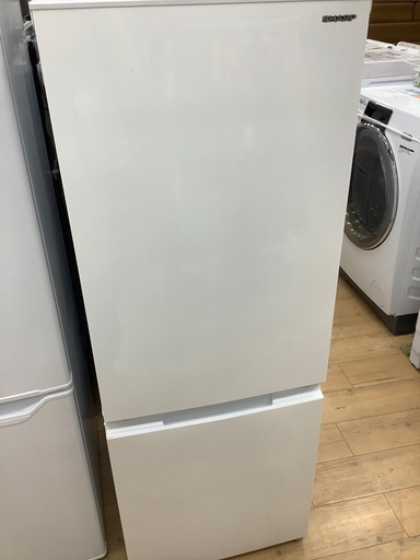 SHARP（シャープ)2021年製2ドア冷蔵庫12ヶ月保証付きです！！！