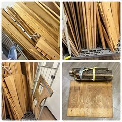 木材 端材 まとめ 大型 巾木 ベニヤ板 薪 大きめ DIY 材料 建築 建材 工作の画像
