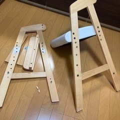 壊れたキッズチェア